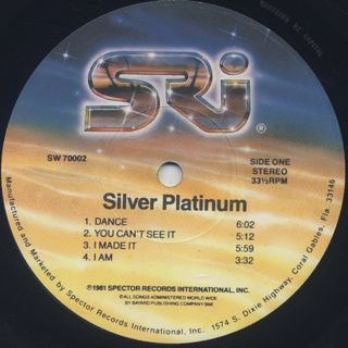 Silver Platinum / S.T. label