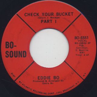 Eddie Bo / Check Your Bucket