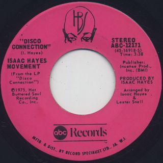 Isaac Hayes Movement / Disco Connection (7