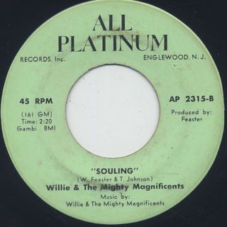 Willie & The Mighty Magnificents / Make Me Your Slave back