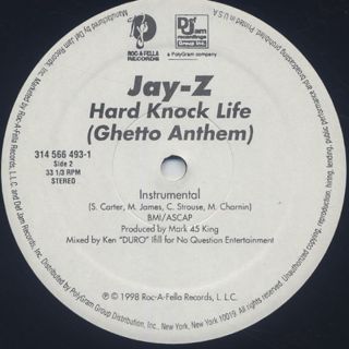 Jay-Z / Hard Knock Life (Ghetto Anthem) label