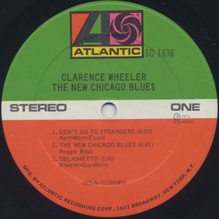 Clarence Wheeler / The New Chicago Blues label