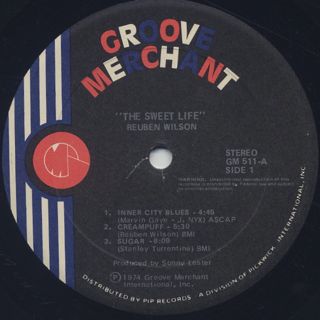 Reuben Wilson / The Sweet Life label