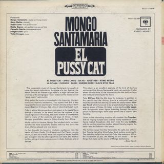 Mongo Santamaria / El Pussy Cat (Dancing Girl Jacket) back