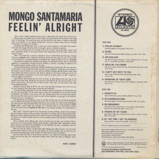 Mongo Santamaria / Feelin' Alright back