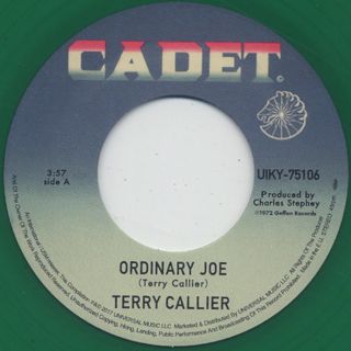 Terry Callier / Ordinary Joe c/w Look At Me Now back