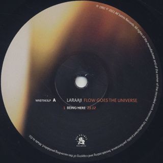 Laraaji / Flow Goes The Universe label