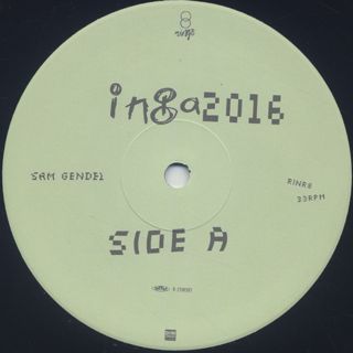 Sam Gendel / Inga 2016 (LP) label