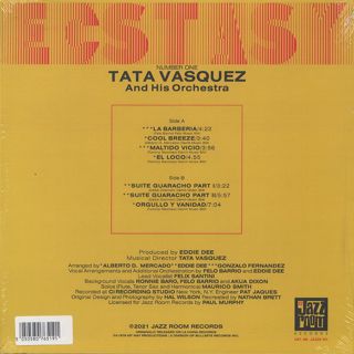 Tata Vasquez And His Orchestra / Ecstasy back