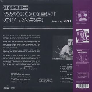 The Wooden Glass Featuring Billy Wooten / The Wooden Glass Recorded Live back