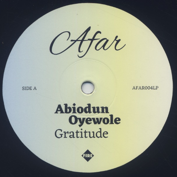 Abiodun Oyewole / Gratitude (2LP) label
