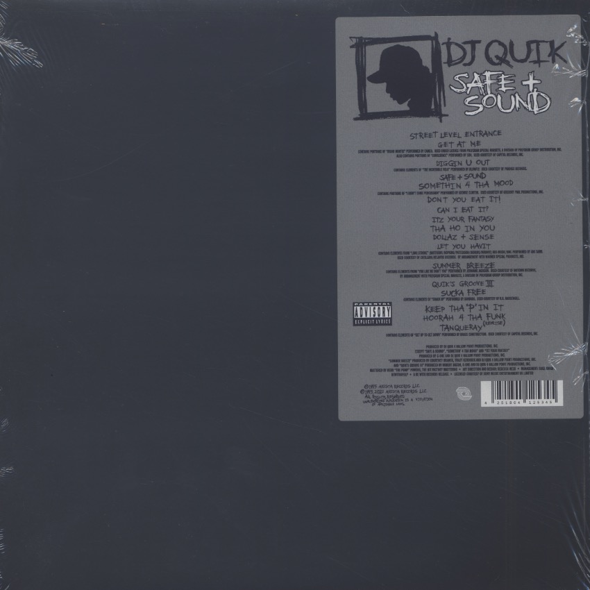 DJ Quik / Safe + Sound front