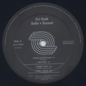 DJ Quik / Safe + Sound label