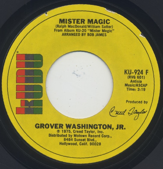 Grover Washington, Jr. / Mister Magic c/w Black Frost-1