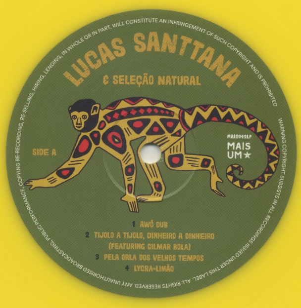 Lucas Santtana E Seleção Natural / 3 Sessions In A Greenhouse label